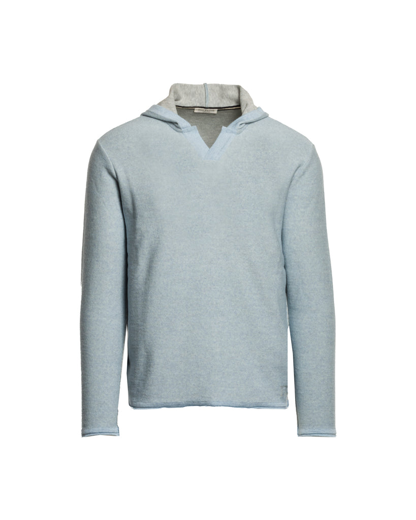 Kapuzensweater, Wolle Baumwolle