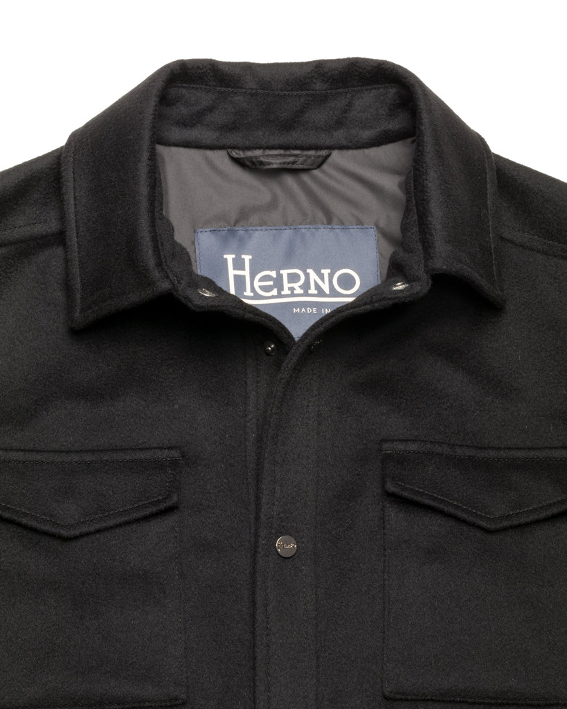 Shirt Jacket, Wolle Kaschmir