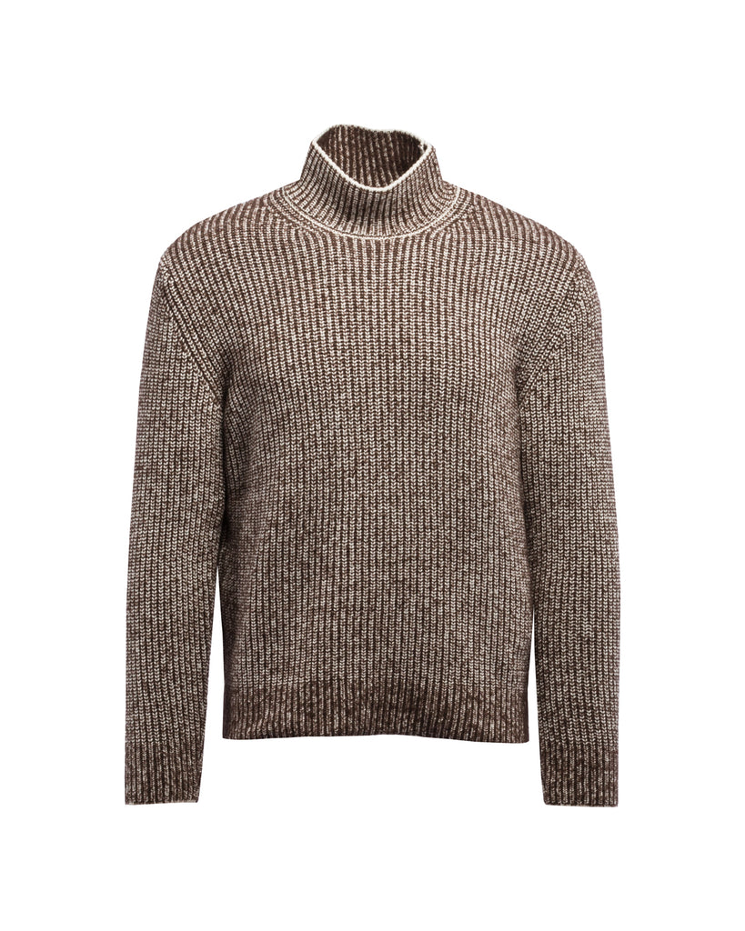 Turtleneck Pullover, Wollmischung