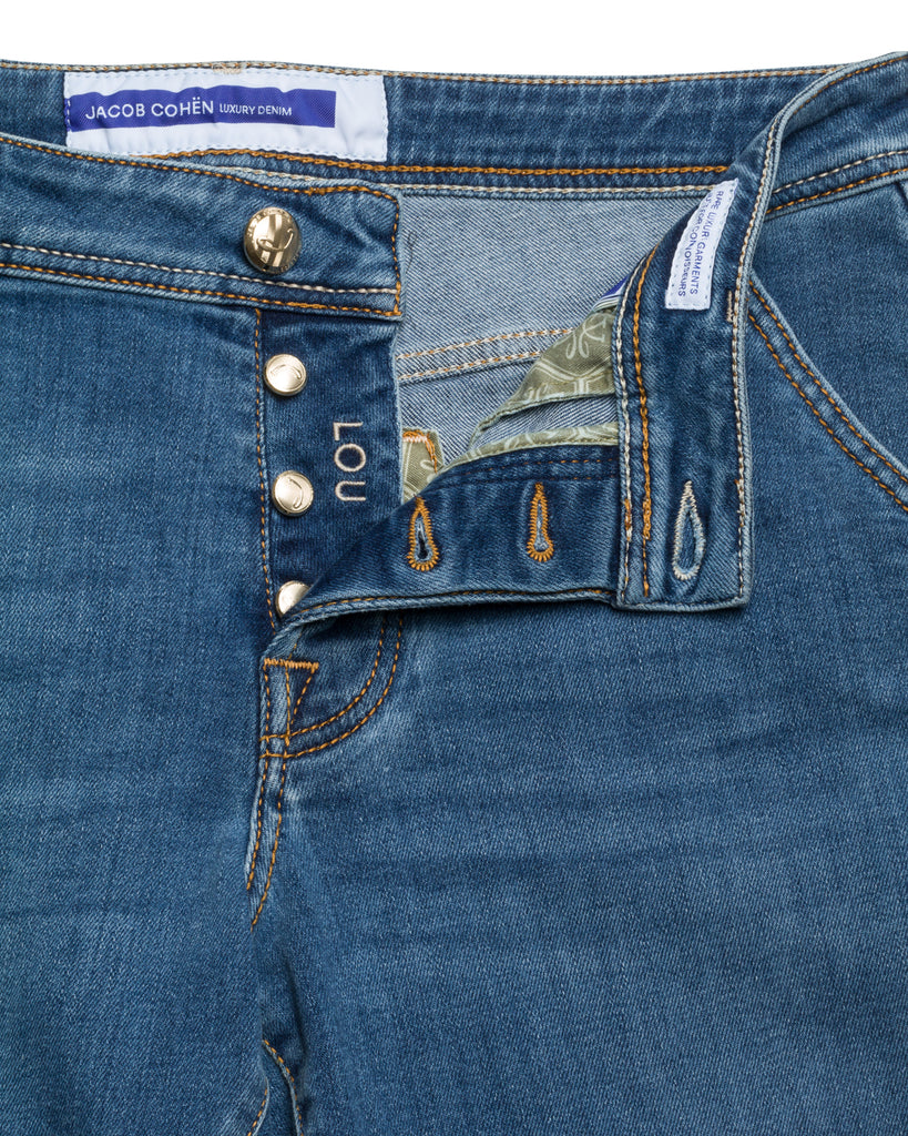 Jeansbermuda, Schnitt LOU