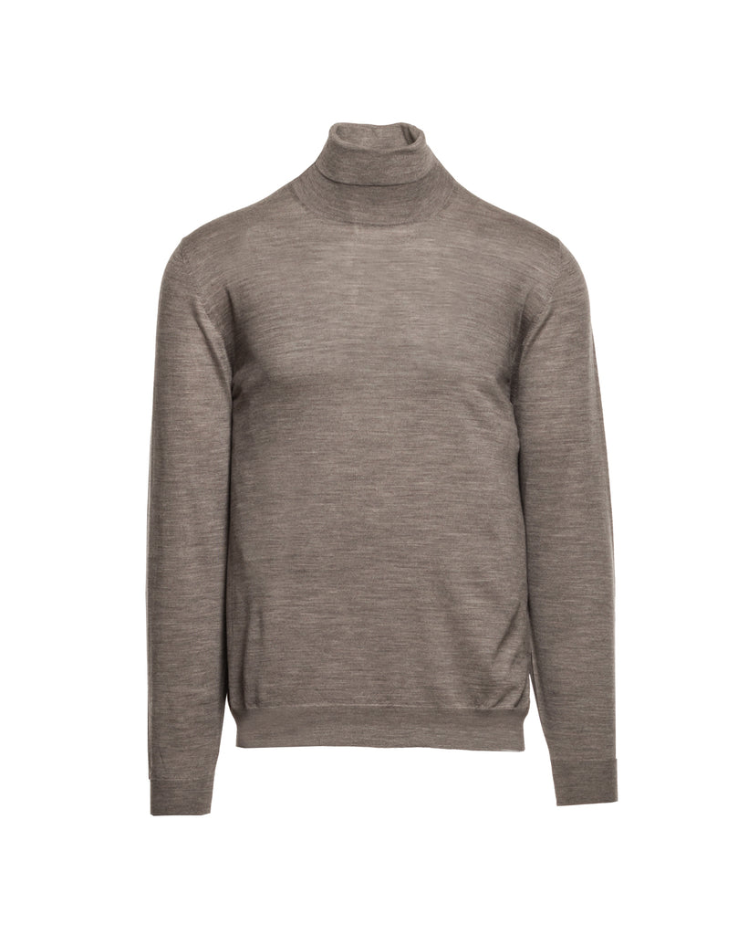 Rollkragenpullover, Wolle Superfine