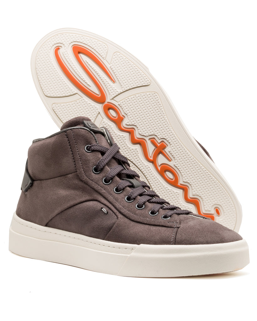 High-Top Sneakers, Leder