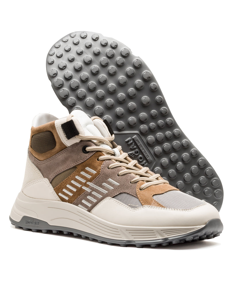 High Top-Sneakers, Materialmix