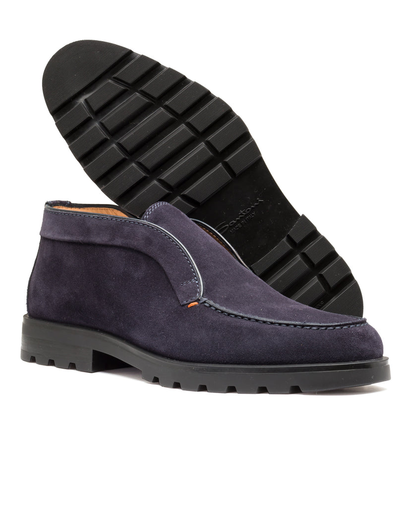 Slip-On Boots, Velours