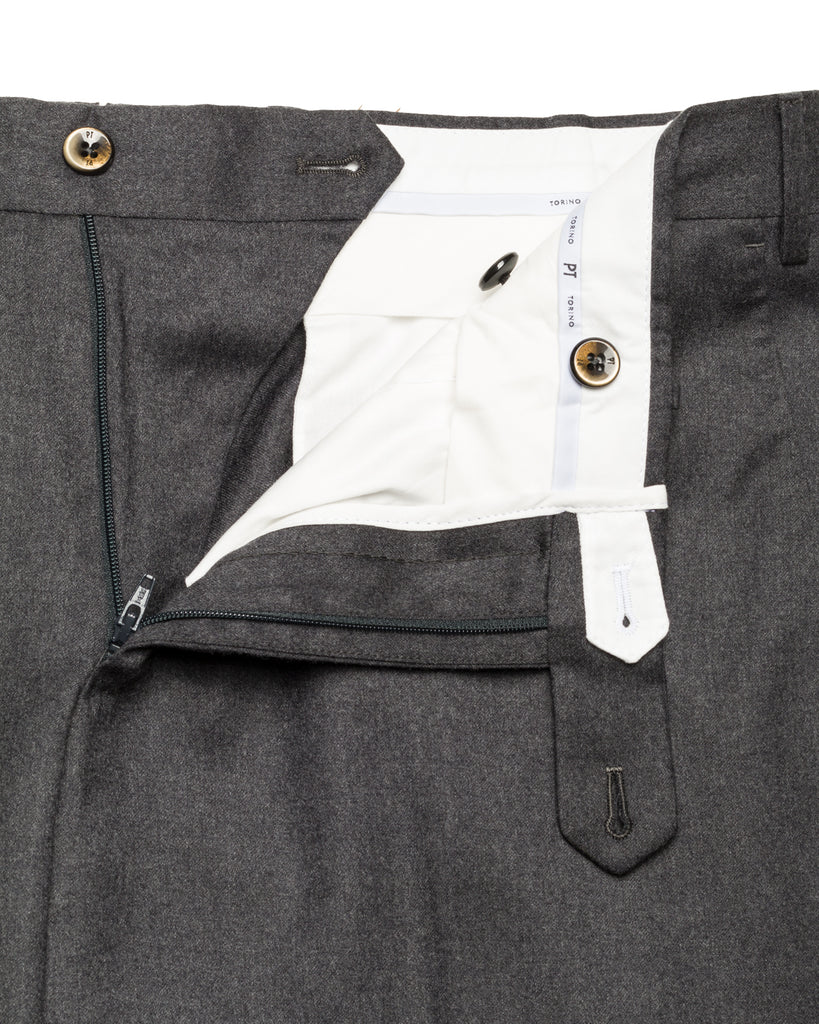 Flanellhose, Slim Fit