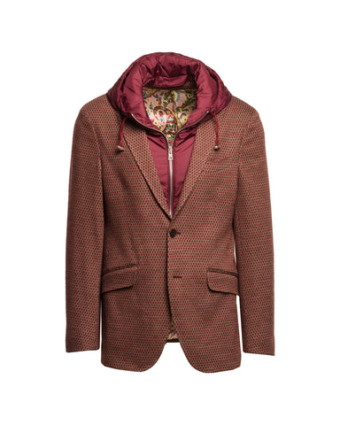 Hybrid-Sakko, Baumwollmischung