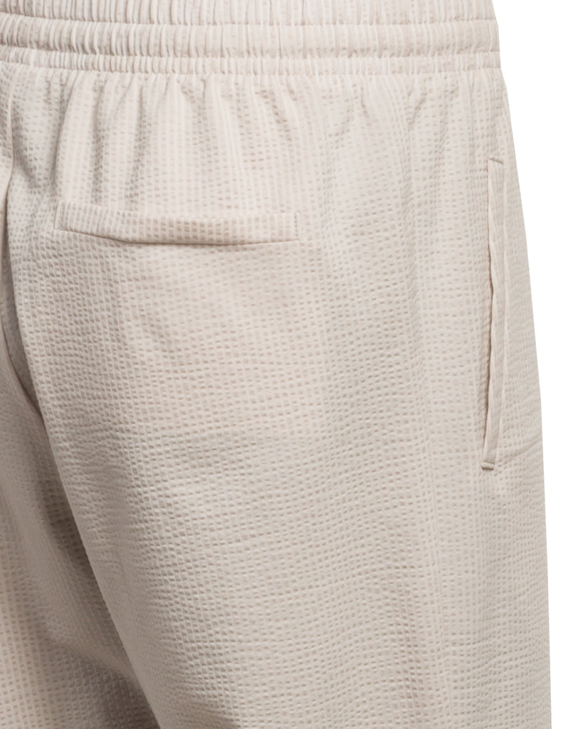 Seersucker Jog Pants, Baumwollmischung