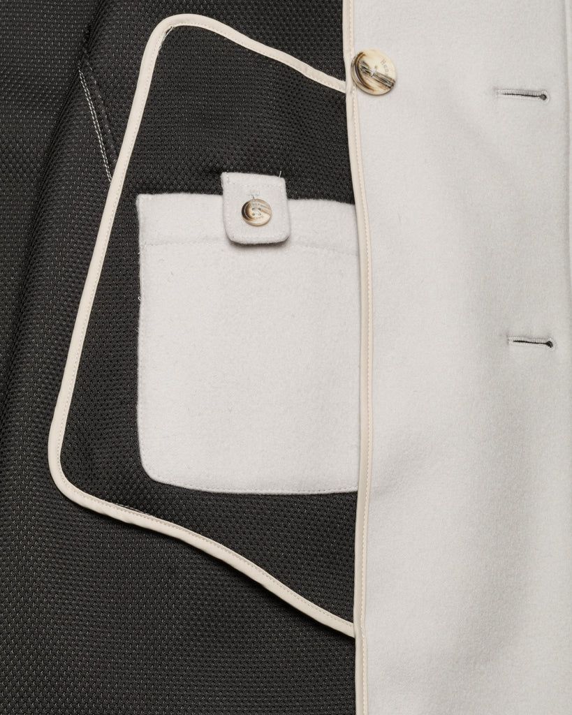 Langjacke, Wolle Kaschmir