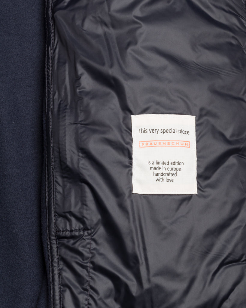 Weste, Materialmix