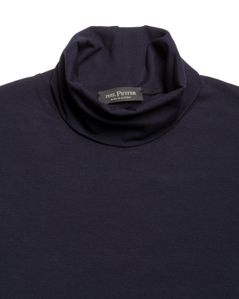 Rollkragenshirt, Viskose